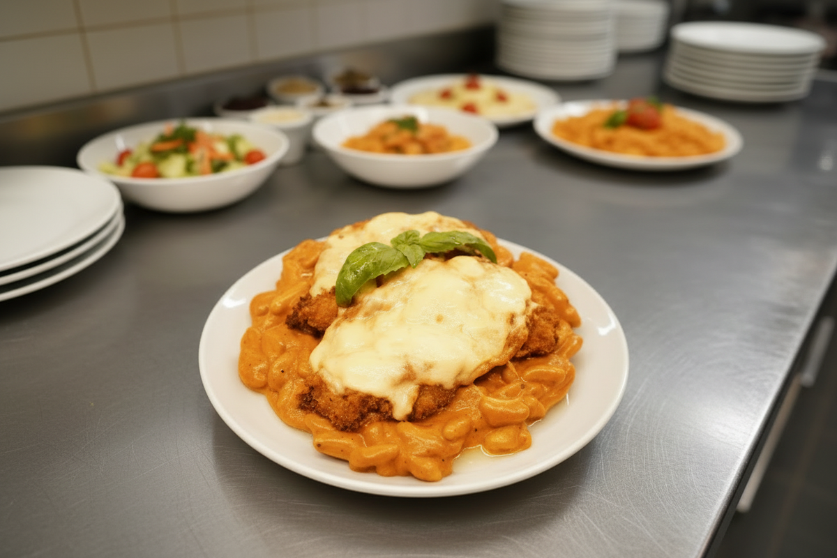 Poulet à la parmesane