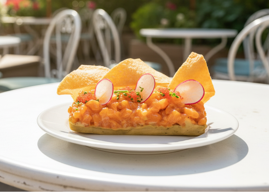 Tartare de saumon